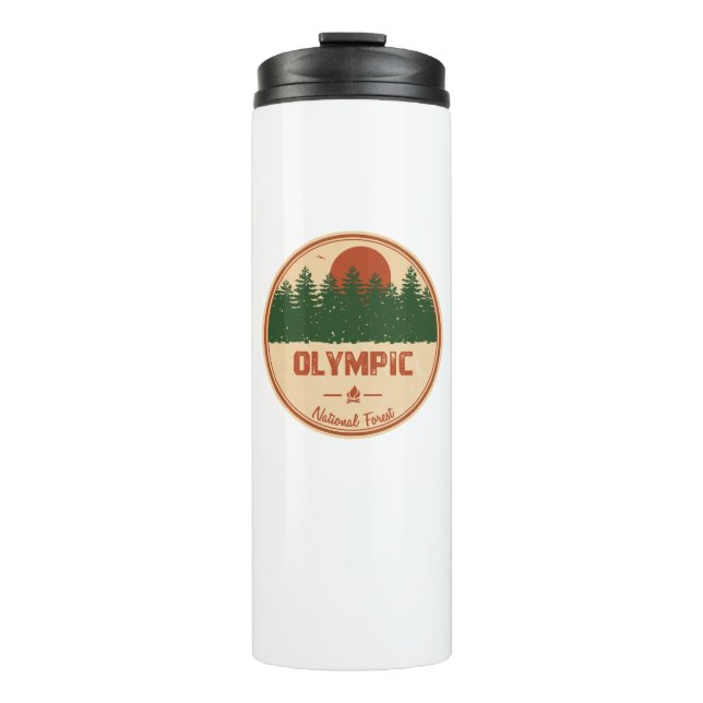 Olympic National Forest Thermal Tumbler (Front)