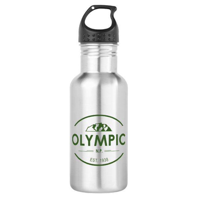 Olympic National Park 532 Ml Water Bottle (Front)