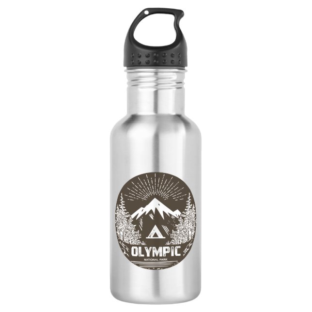 Olympic National Park 532 Ml Water Bottle (Front)
