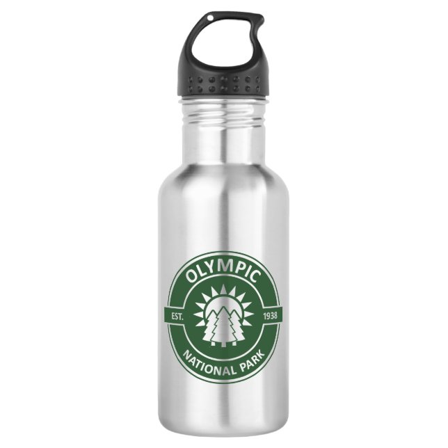 Olympic National Park 532 Ml Water Bottle (Front)