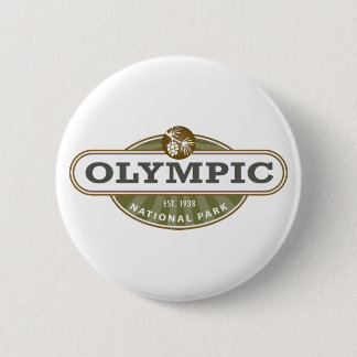 Olympic National Park 6 Cm Round Badge