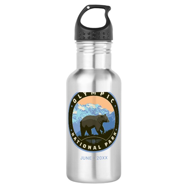 Olympic National Park 710 Ml Water Bottle (Front)