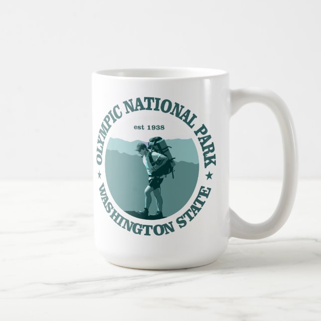 Olympic National Park Coffee Mug (Right)