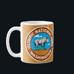 Olympic National Park Emblem Mug<br><div class="desc">A fun old emblem from the Olympic National Park in Washington State repurposed!</div>