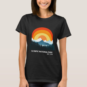 Olympic National Park Est 1938 Wa State T Shirt