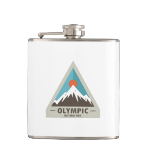 Olympic National Park Hip Flask