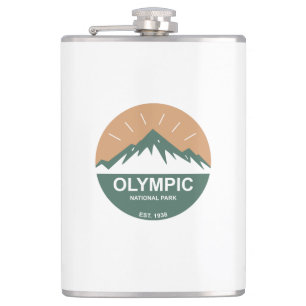 Olympic National Park Hip Flask