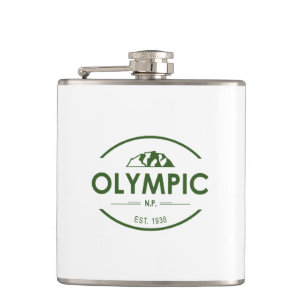 Olympic National Park Hip Flask