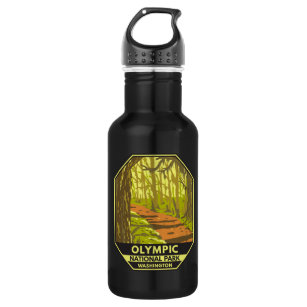 Olympic National Park Hoh Rainforest Washington   532 Ml Water Bottle