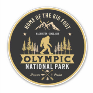 Olympic National Park Home of the Big Foot