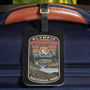 Olympic National Park Luggage Tag
