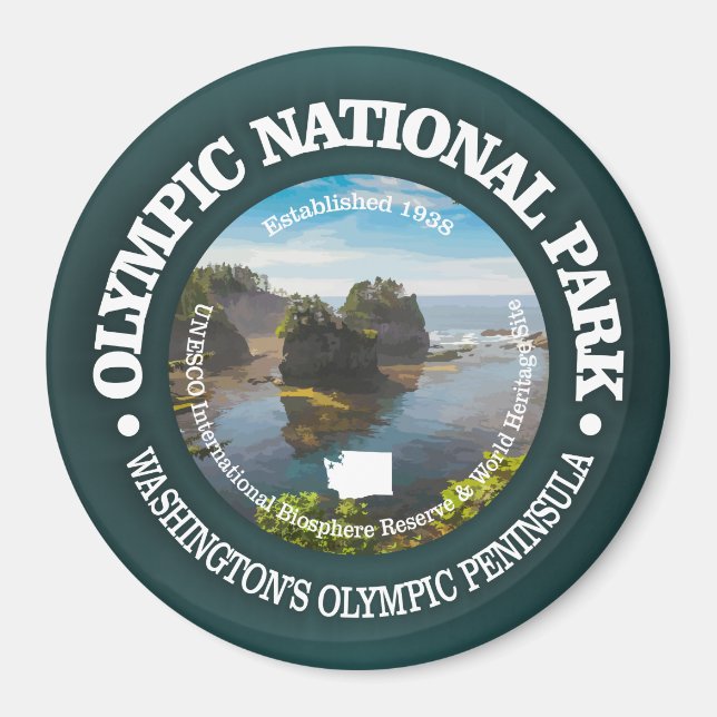Olympic National Park Magnet (Front)