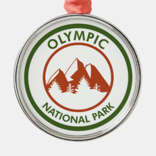 Olympic National Park Metal Ornament