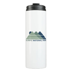 Olympic National Park Mountain Sun Thermal Tumbler