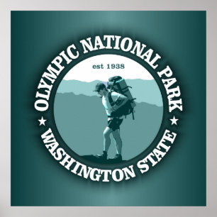 Olympic National Park Poster