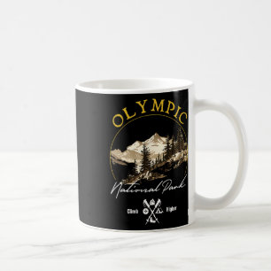 Olympic National Park Retro Vintage Apparel - Souv Coffee Mug