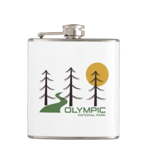 Olympic National Park Trail Hip Flask
