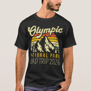 Olympic National Park Travelling 2026 Road T-Shirt