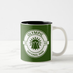 Olympic National Park Two-Tone Coffee Mug