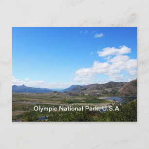 Olympic National Park, U.S.A. Beautiful landscape Postcard