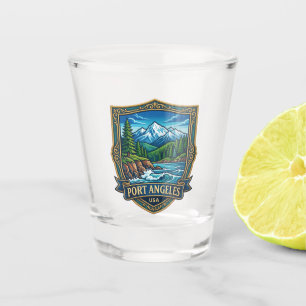 Olympic National Park USA Shot Glass