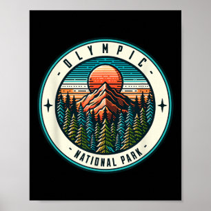 Olympic National Park Washington Family Trip  Poster