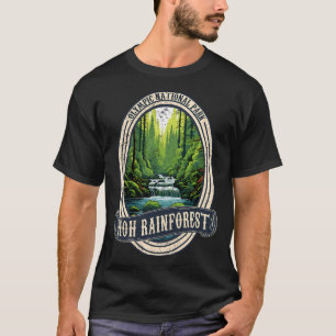 Olympic National Park Washington Hoh Rain Forest T-Shirt