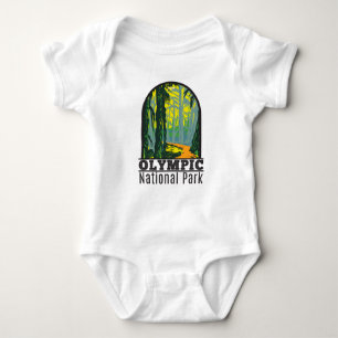 Olympic National Park Washington Hoh Rainforest Baby Bodysuit