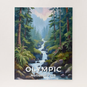 Olympic National Park Washington Travel Jigsaw Puzzle