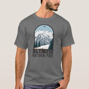 Olympic National Park Washington Vintage T-Shirt