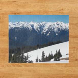 Olympic National Park Winter Landscape Jigsaw Puzzle