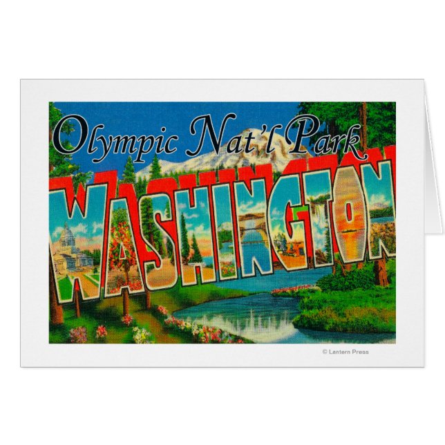 Olympic Nat'l Park, Washington (Front Horizontal)