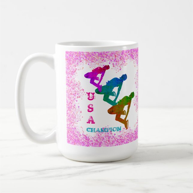 OLYMPIC SKATING  COFFEE MUG (Left)