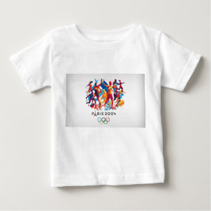 Olympic Spirit Watercolor T-Shirt