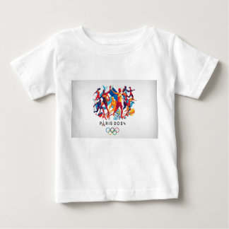 Olympic Spirit Watercolor T-Shirt