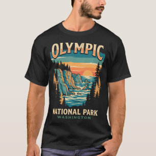 Olympic Washington National Park Outdoors Nature T-Shirt