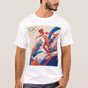 OLYMPICS 2024 Female Athlete  T-Shirt