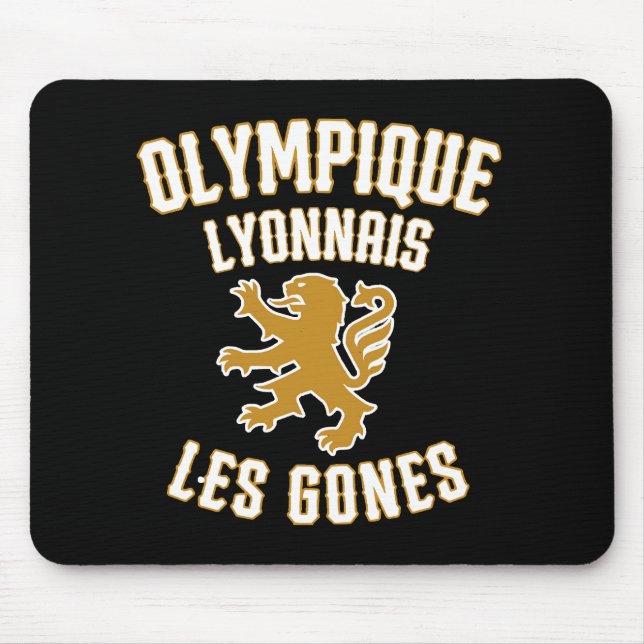 Olympique Lyonnais Les Gones Mouse Pad (Front)