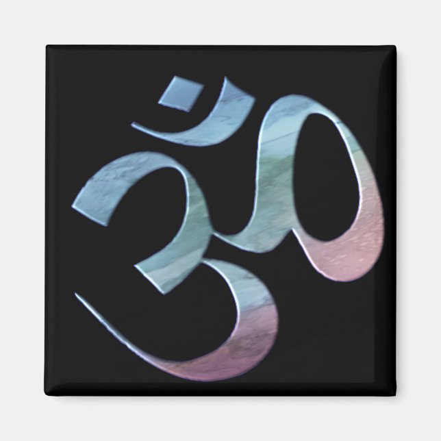 Om 1 magnet (Front)