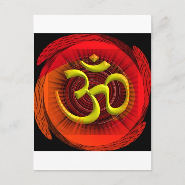 Om 1 postcard (Front)