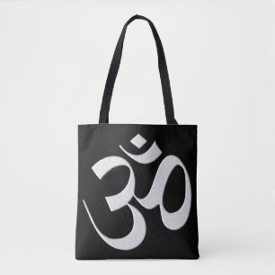 Om 3 tote bag