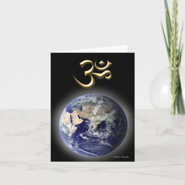 Om (AUM) Card (Front)