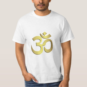 Om ( Aum ) Namaste yoga symbol man T-Shirt