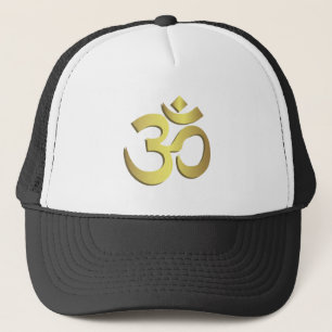 Om ( Aum ) Namaste yoga symbol Trucker Hat