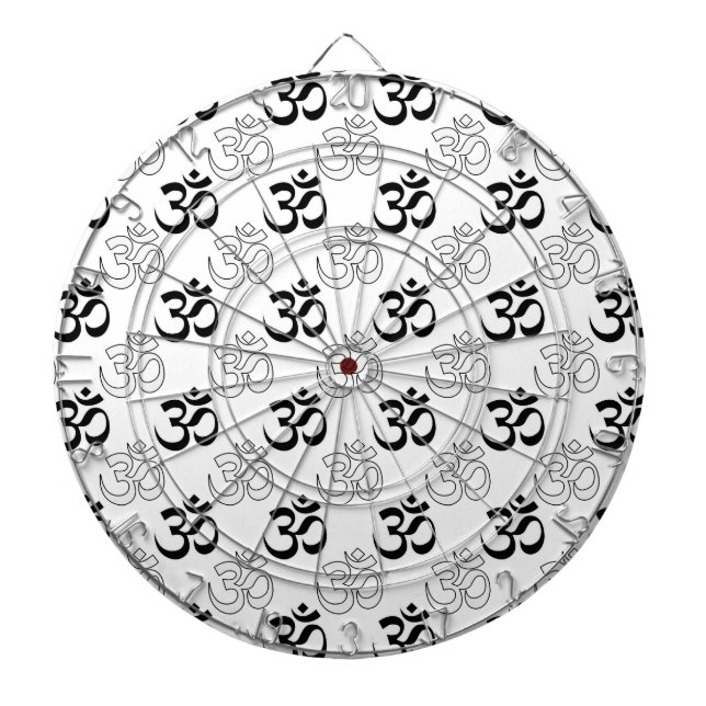 Om, Aum Symbol Dartboard (Front)