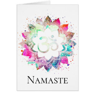 *~* OM AUM Symbol Lotus Flower Mandala New Age