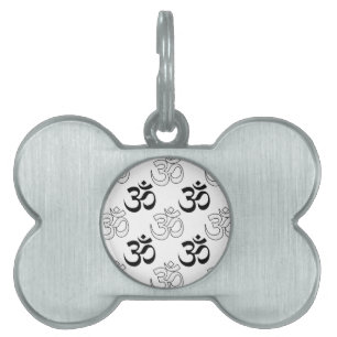 Om, Aum Symbol Pet ID Tag