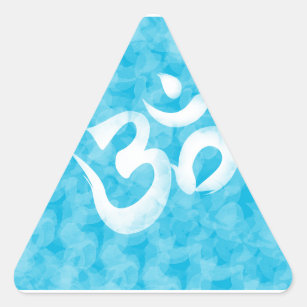 Om / Aum Triangle Sticker