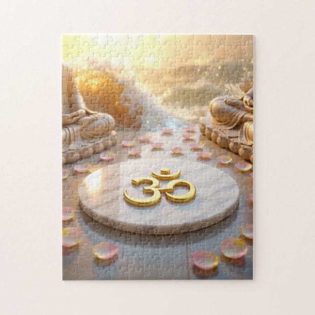 OM - AUM - ZEN BUDDHISM JIGSAW PUZZLE (Vertical)