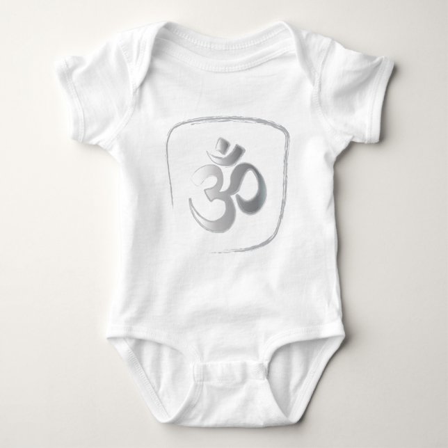 Om Baby Bodysuit (Front)
